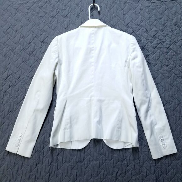 D&G Dolce&Gabbana Blazer Womens 40 Long & Lean Career Classic Jacket In ITALY - Picture 11 of 15